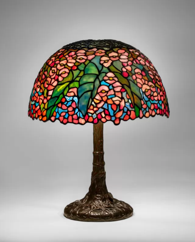 Begonia Tiffany Reading Lamp