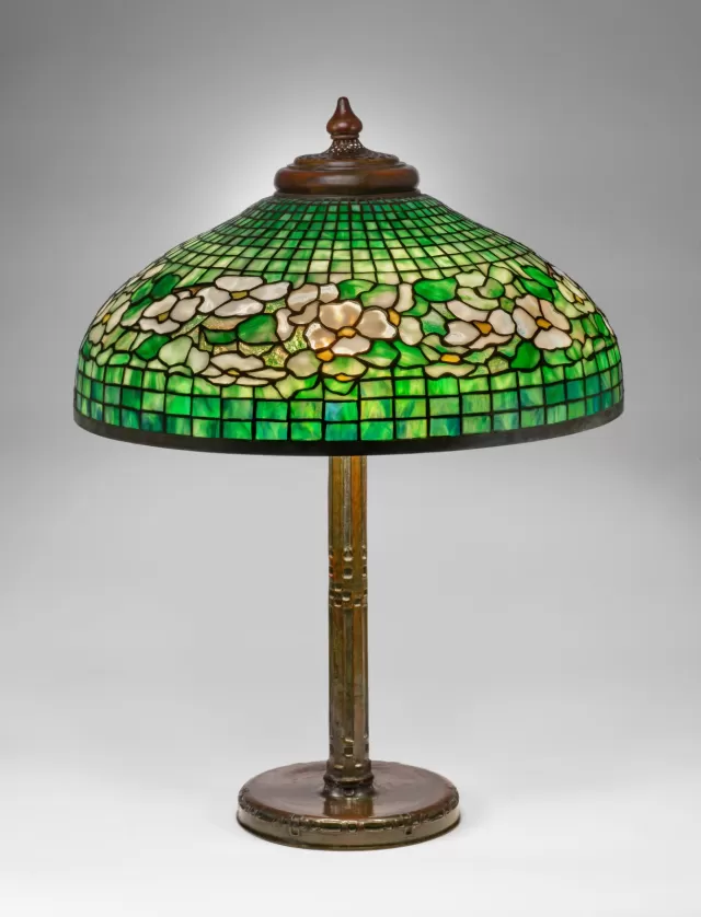 Dogwood Band Library Lamp