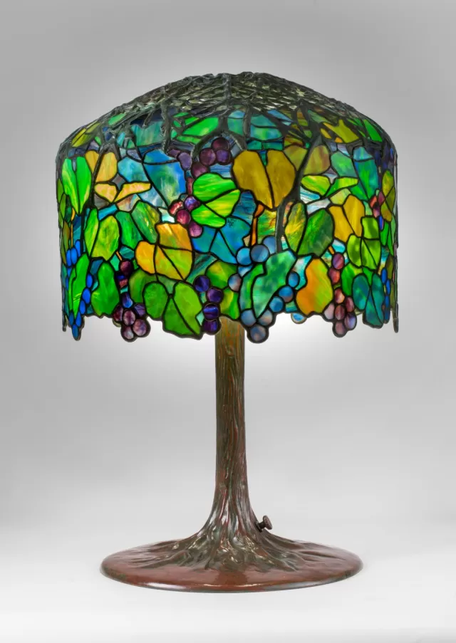 Grape Library Lamp