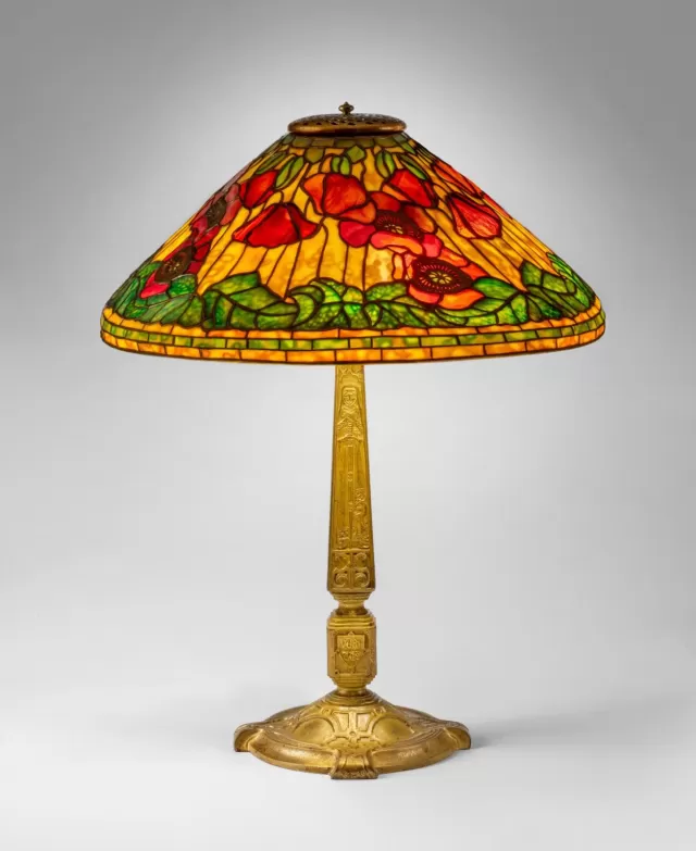 Poppy Library Lamp